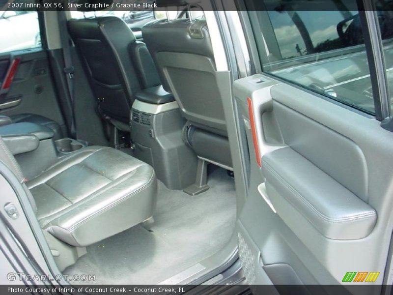 Silver Graphite / Graphite Black 2007 Infiniti QX 56
