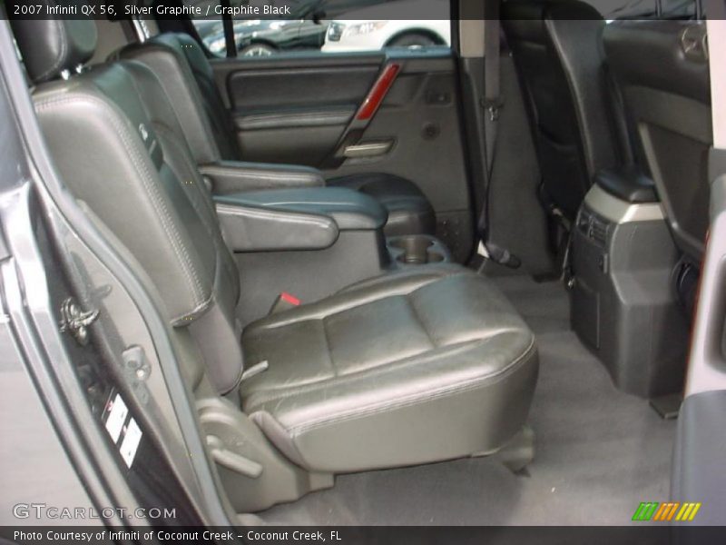 Silver Graphite / Graphite Black 2007 Infiniti QX 56