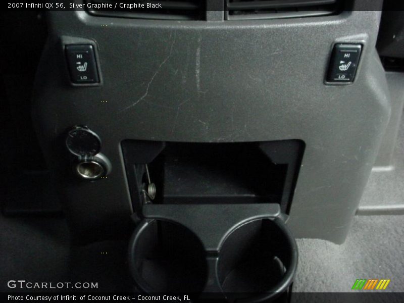 Silver Graphite / Graphite Black 2007 Infiniti QX 56