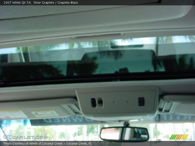 Silver Graphite / Graphite Black 2007 Infiniti QX 56