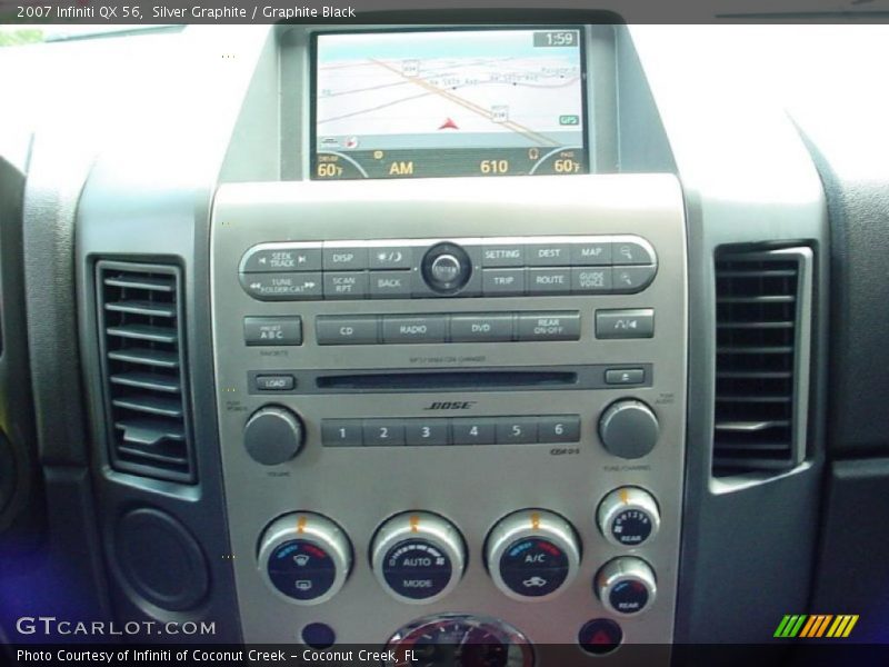 Silver Graphite / Graphite Black 2007 Infiniti QX 56