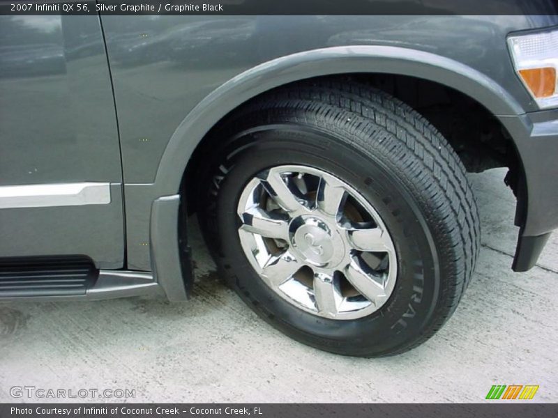 Silver Graphite / Graphite Black 2007 Infiniti QX 56