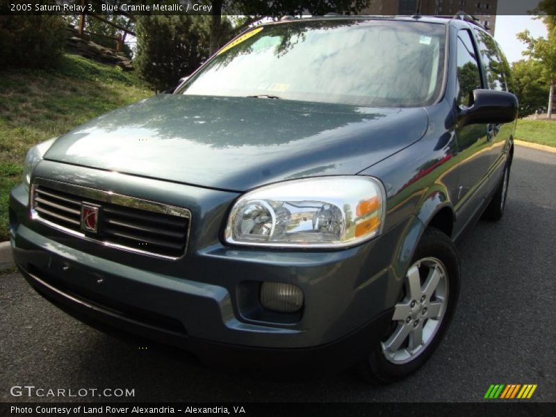 Blue Granite Metallic / Grey 2005 Saturn Relay 3