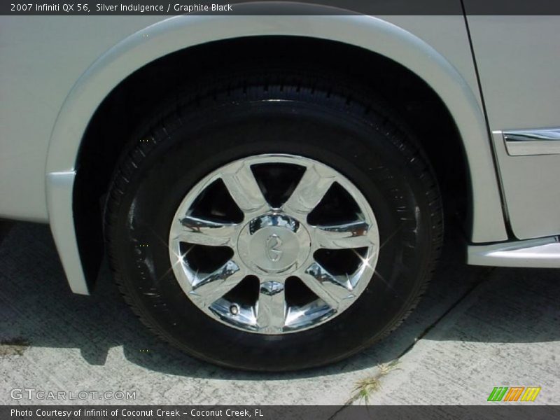 Silver Indulgence / Graphite Black 2007 Infiniti QX 56