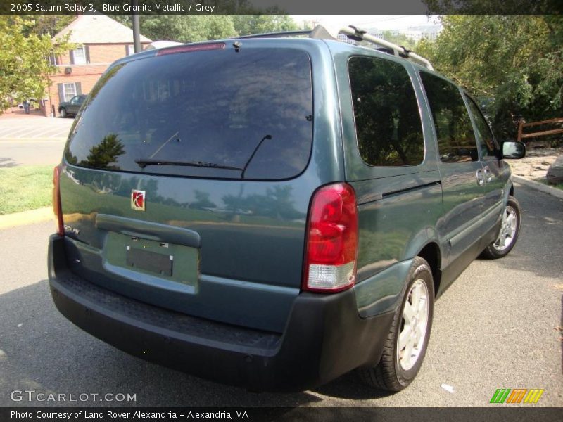 Blue Granite Metallic / Grey 2005 Saturn Relay 3