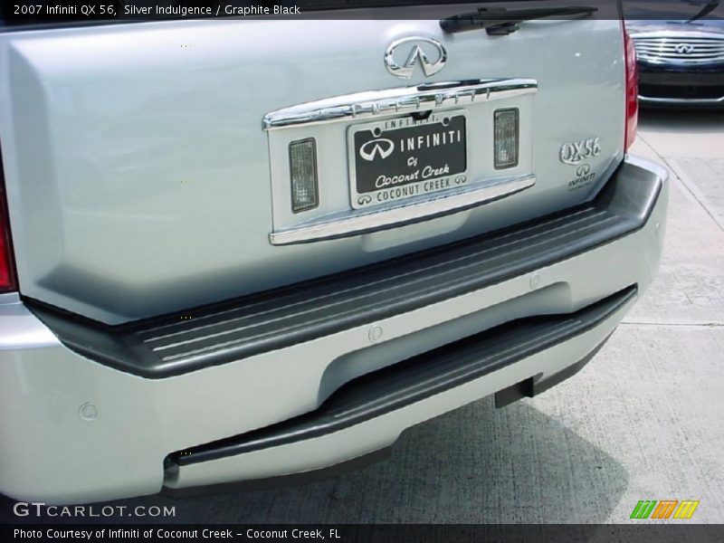 Silver Indulgence / Graphite Black 2007 Infiniti QX 56