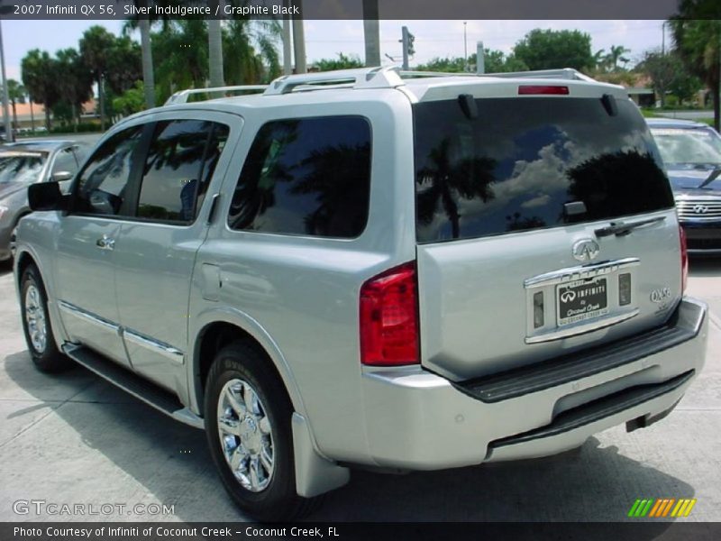 Silver Indulgence / Graphite Black 2007 Infiniti QX 56