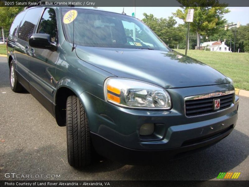Blue Granite Metallic / Grey 2005 Saturn Relay 3