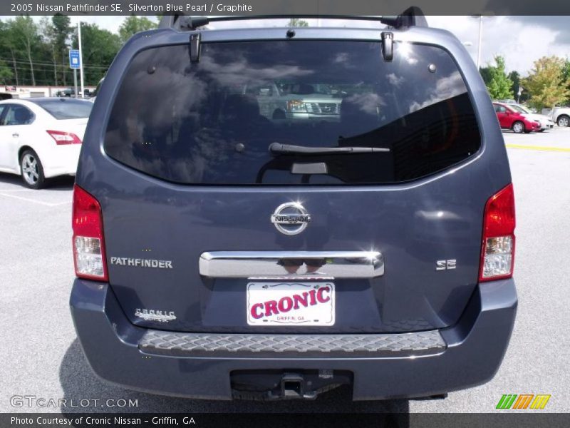Silverton Blue Pearl / Graphite 2005 Nissan Pathfinder SE