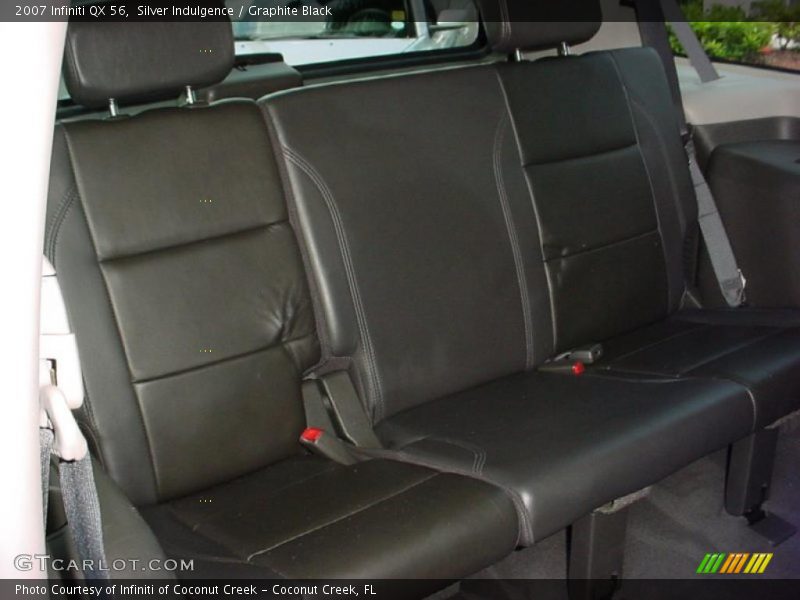 Silver Indulgence / Graphite Black 2007 Infiniti QX 56