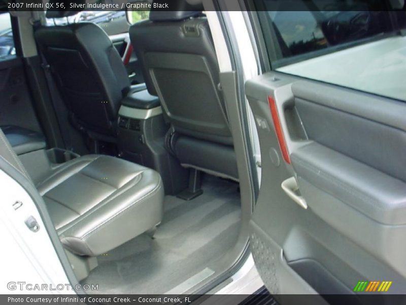 Silver Indulgence / Graphite Black 2007 Infiniti QX 56