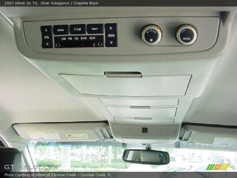 Silver Indulgence / Graphite Black 2007 Infiniti QX 56