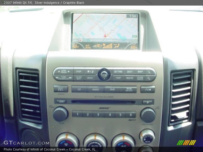 Silver Indulgence / Graphite Black 2007 Infiniti QX 56
