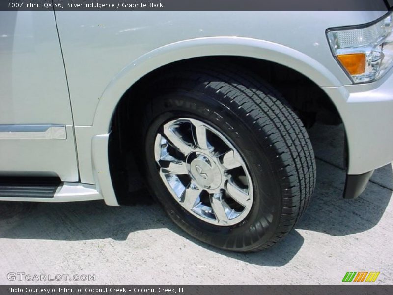 Silver Indulgence / Graphite Black 2007 Infiniti QX 56