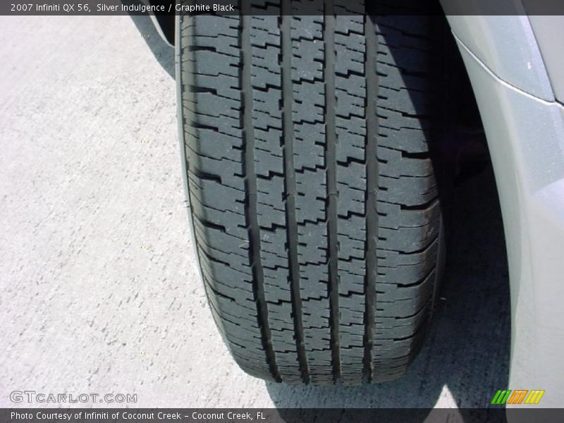 Silver Indulgence / Graphite Black 2007 Infiniti QX 56