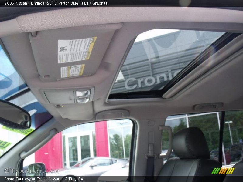 Silverton Blue Pearl / Graphite 2005 Nissan Pathfinder SE