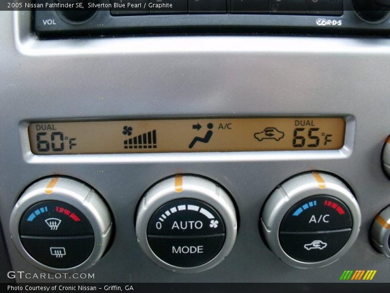 Silverton Blue Pearl / Graphite 2005 Nissan Pathfinder SE