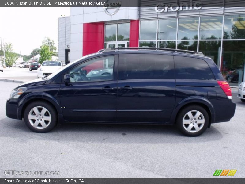 Majestic Blue Metallic / Gray 2006 Nissan Quest 3.5 SL
