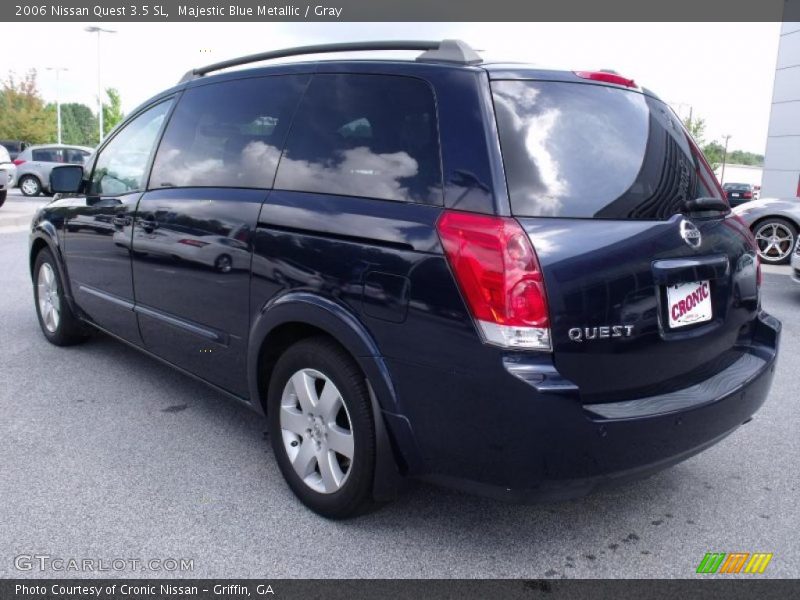 Majestic Blue Metallic / Gray 2006 Nissan Quest 3.5 SL
