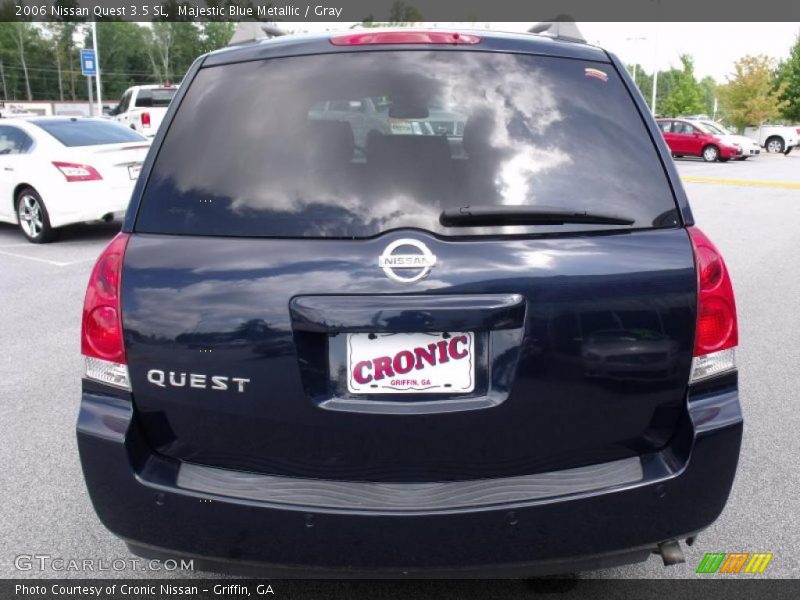 Majestic Blue Metallic / Gray 2006 Nissan Quest 3.5 SL
