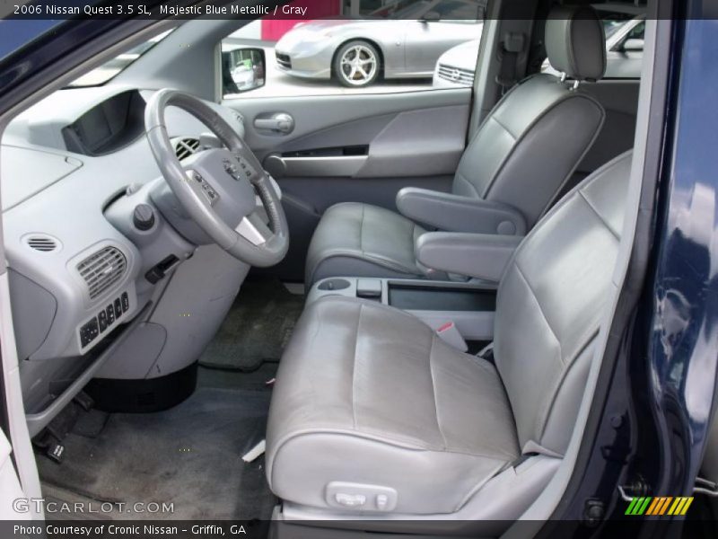 Majestic Blue Metallic / Gray 2006 Nissan Quest 3.5 SL