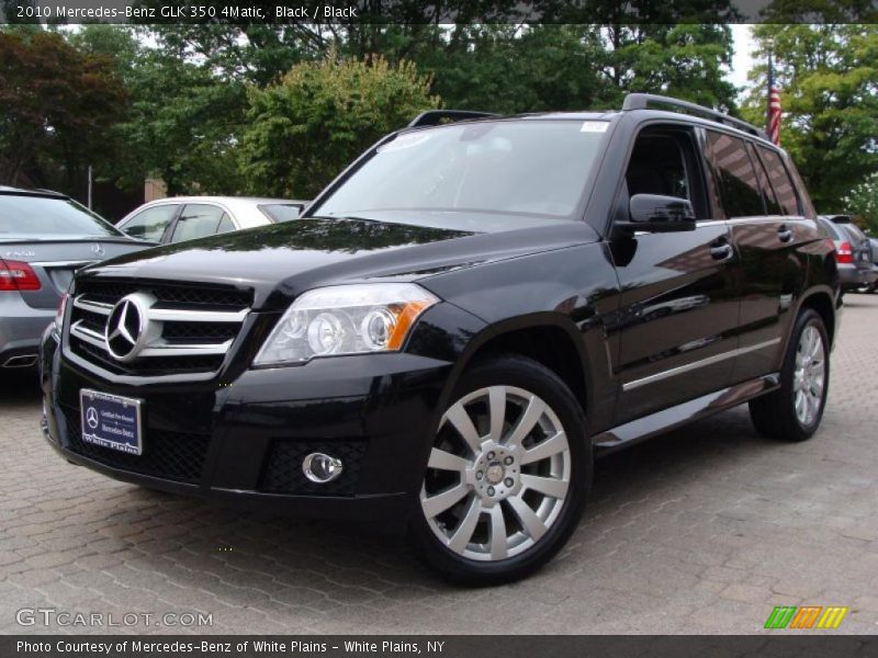 Black / Black 2010 Mercedes-Benz GLK 350 4Matic