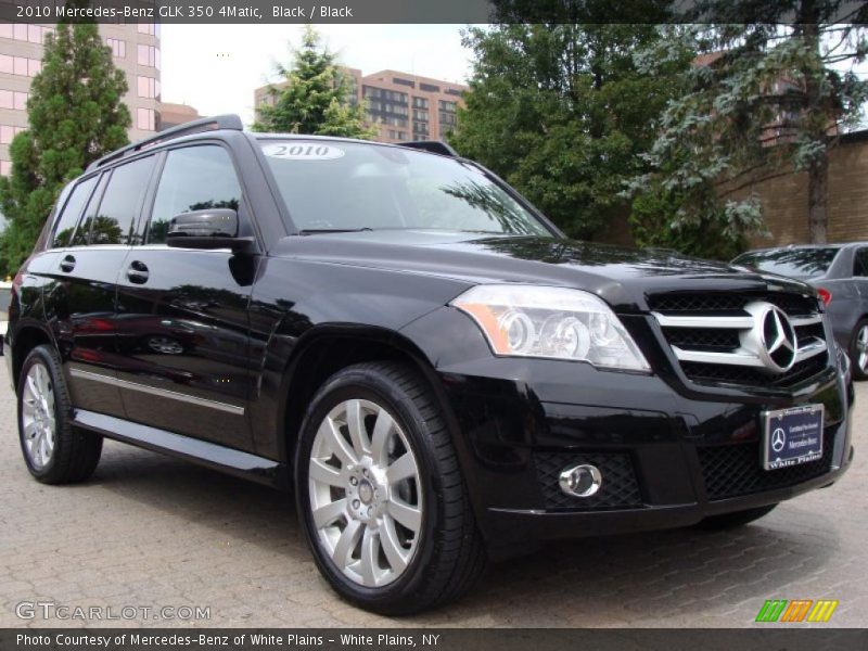 Black / Black 2010 Mercedes-Benz GLK 350 4Matic