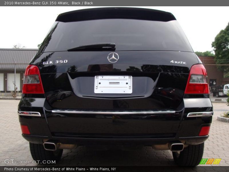 Black / Black 2010 Mercedes-Benz GLK 350 4Matic