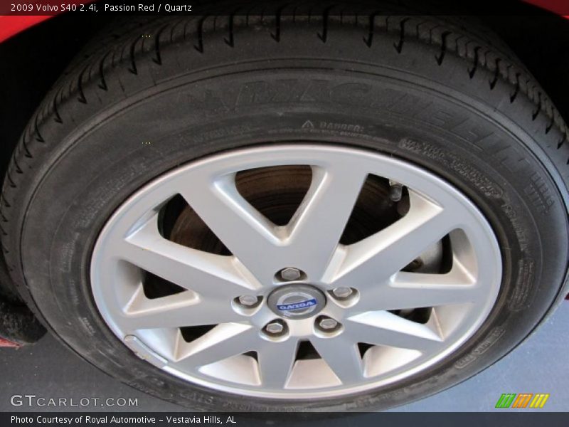 Passion Red / Quartz 2009 Volvo S40 2.4i