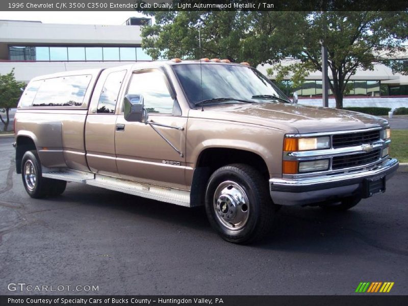 Light Autumnwood Metallic / Tan 1996 Chevrolet C/K 3500 C3500 Extended Cab Dually