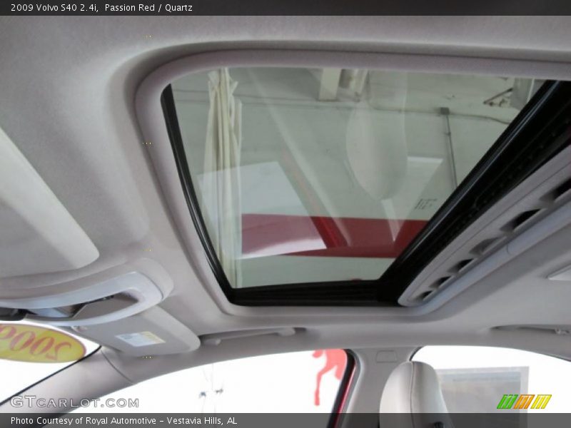 Passion Red / Quartz 2009 Volvo S40 2.4i