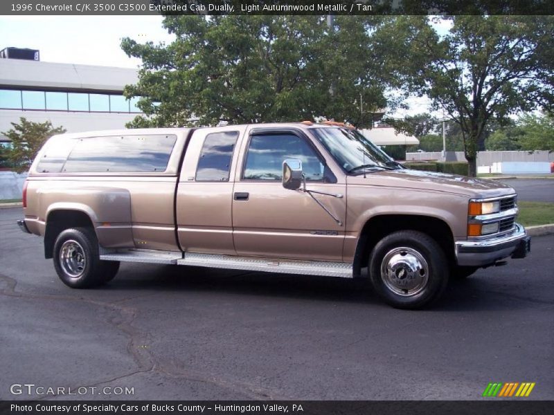 Light Autumnwood Metallic / Tan 1996 Chevrolet C/K 3500 C3500 Extended Cab Dually