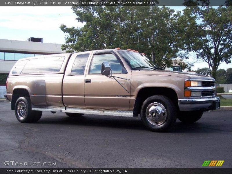 Light Autumnwood Metallic / Tan 1996 Chevrolet C/K 3500 C3500 Extended Cab Dually