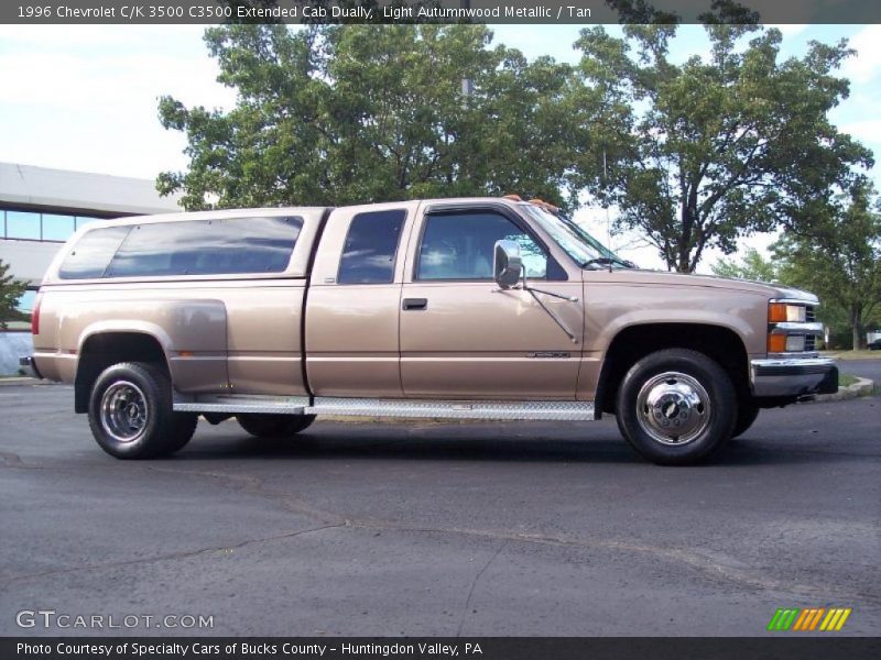 Light Autumnwood Metallic / Tan 1996 Chevrolet C/K 3500 C3500 Extended Cab Dually