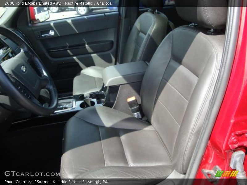 Redfire Metallic / Charcoal 2008 Ford Escape Limited 4WD