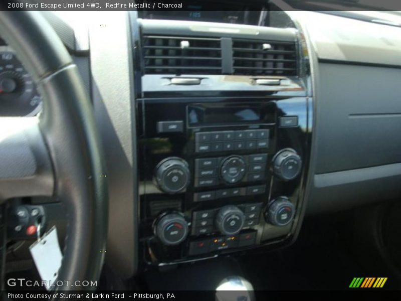 Redfire Metallic / Charcoal 2008 Ford Escape Limited 4WD