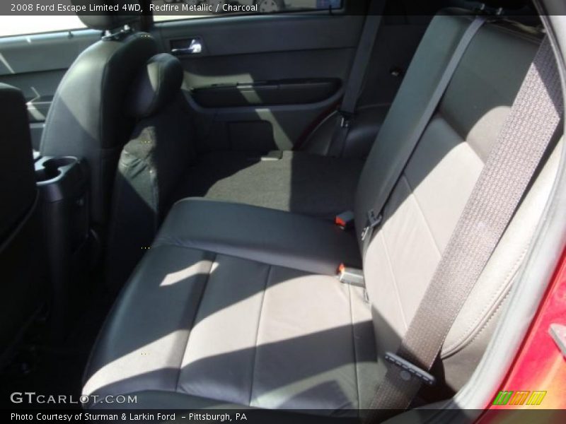 Redfire Metallic / Charcoal 2008 Ford Escape Limited 4WD