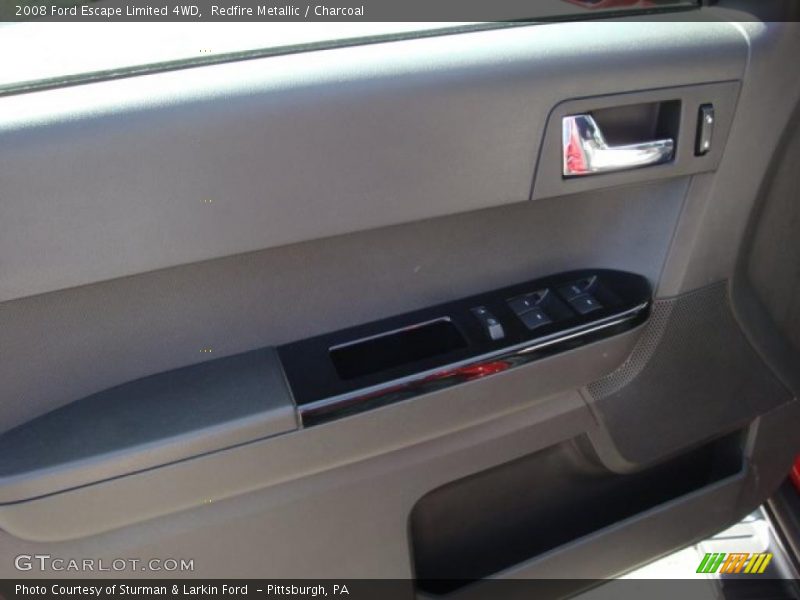 Redfire Metallic / Charcoal 2008 Ford Escape Limited 4WD