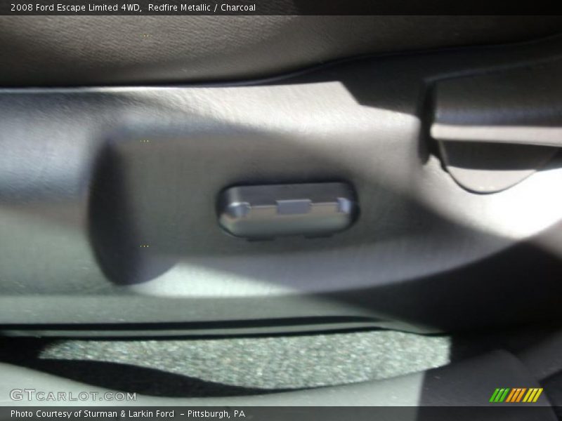 Redfire Metallic / Charcoal 2008 Ford Escape Limited 4WD