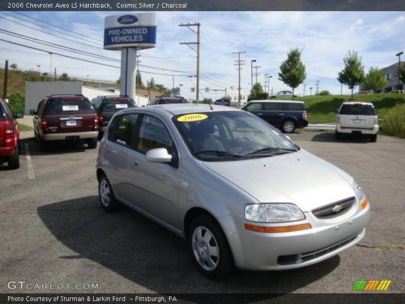 Cosmic Silver / Charcoal 2006 Chevrolet Aveo LS Hatchback
