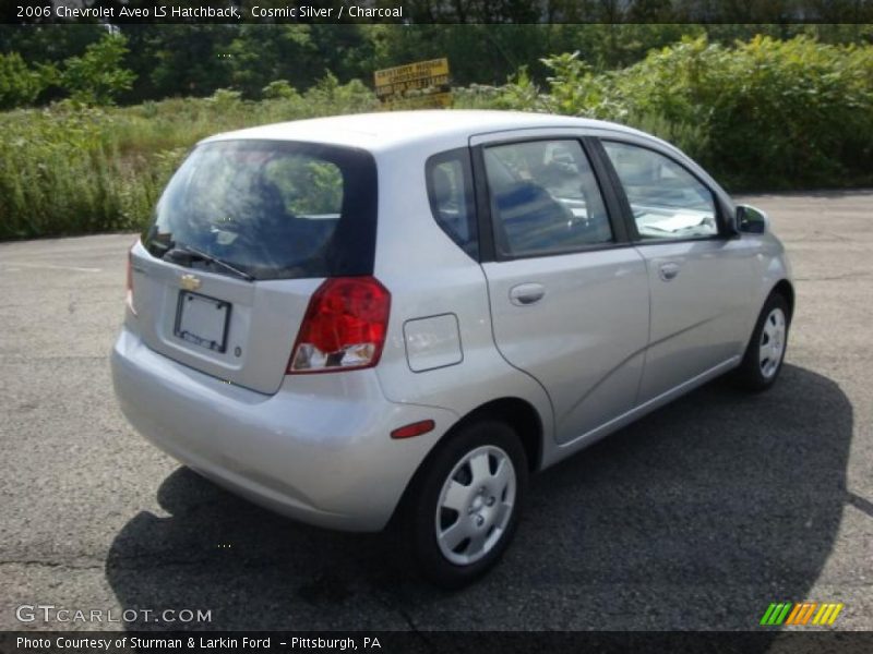 Cosmic Silver / Charcoal 2006 Chevrolet Aveo LS Hatchback