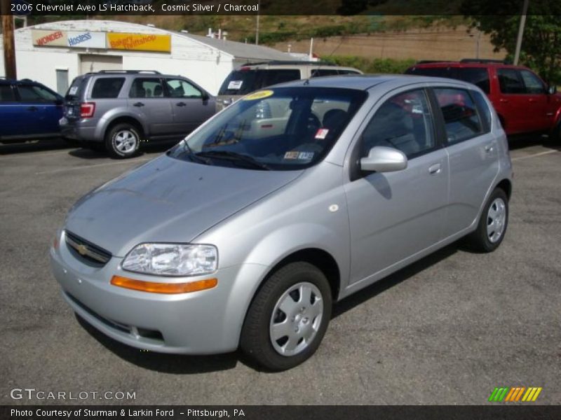 Cosmic Silver / Charcoal 2006 Chevrolet Aveo LS Hatchback