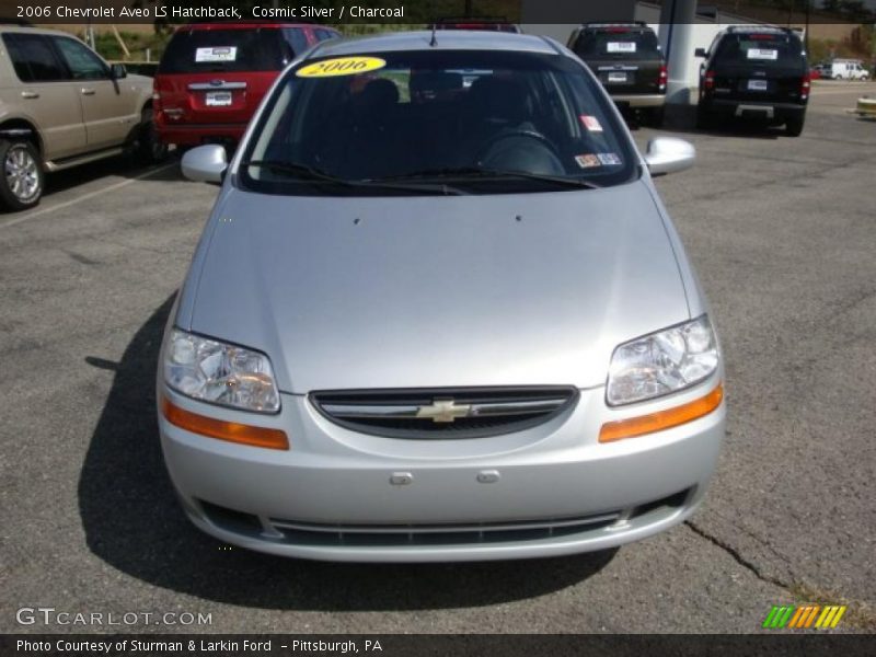 Cosmic Silver / Charcoal 2006 Chevrolet Aveo LS Hatchback