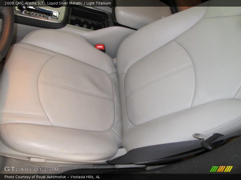 Liquid Silver Metallic / Light Titanium 2008 GMC Acadia SLT