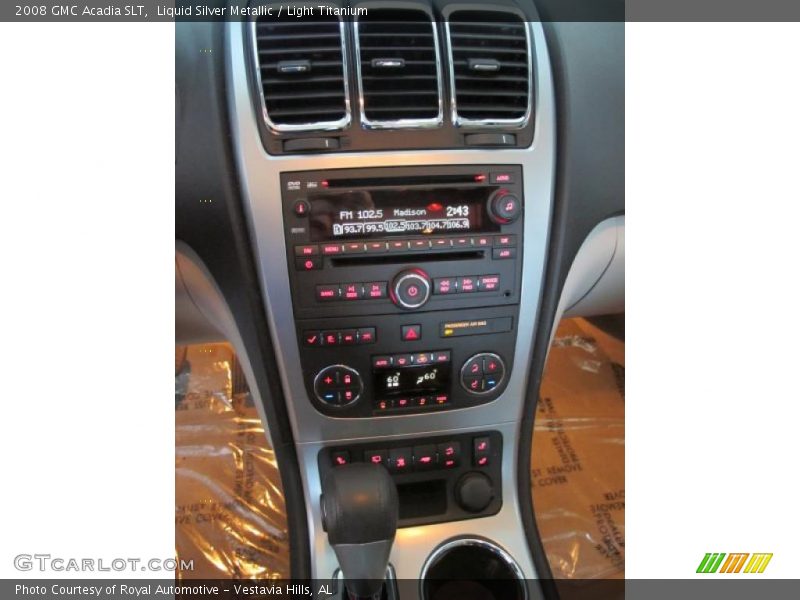 Liquid Silver Metallic / Light Titanium 2008 GMC Acadia SLT