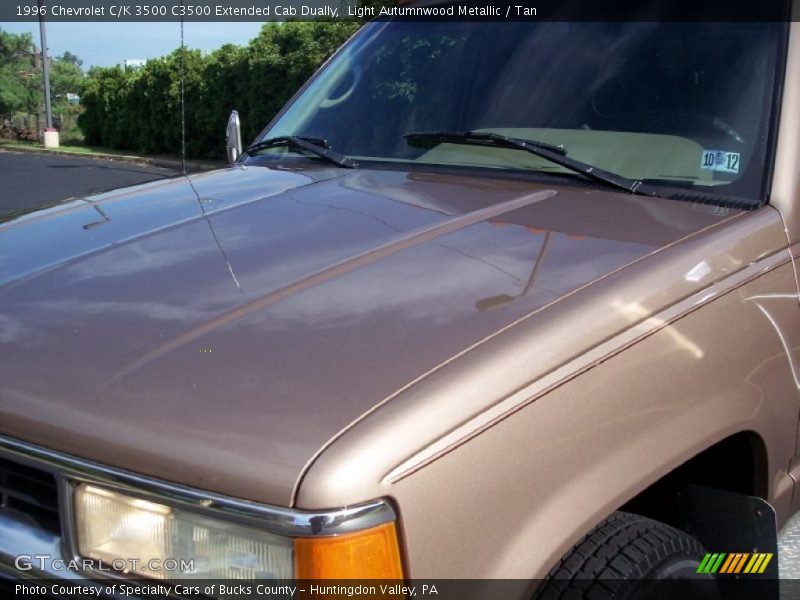 Light Autumnwood Metallic / Tan 1996 Chevrolet C/K 3500 C3500 Extended Cab Dually