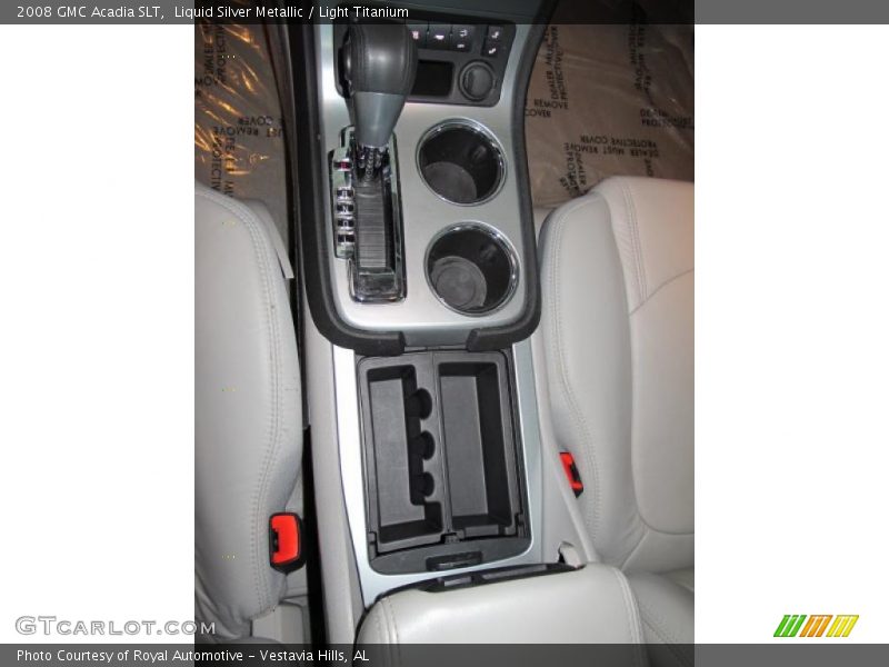 Liquid Silver Metallic / Light Titanium 2008 GMC Acadia SLT