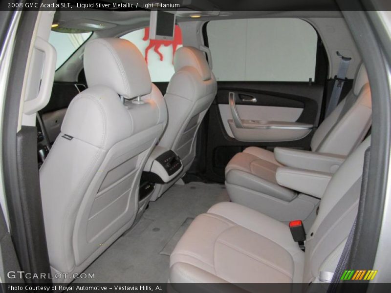 Liquid Silver Metallic / Light Titanium 2008 GMC Acadia SLT