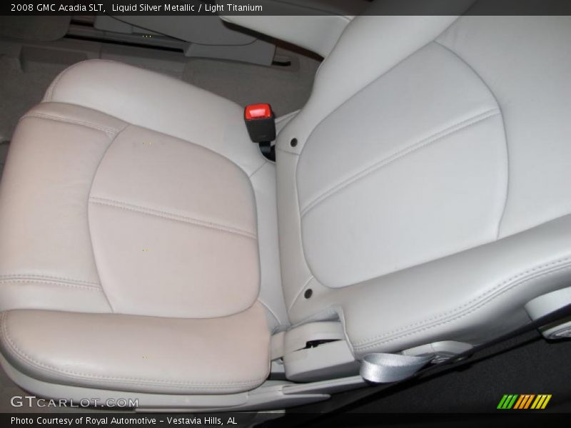 Liquid Silver Metallic / Light Titanium 2008 GMC Acadia SLT