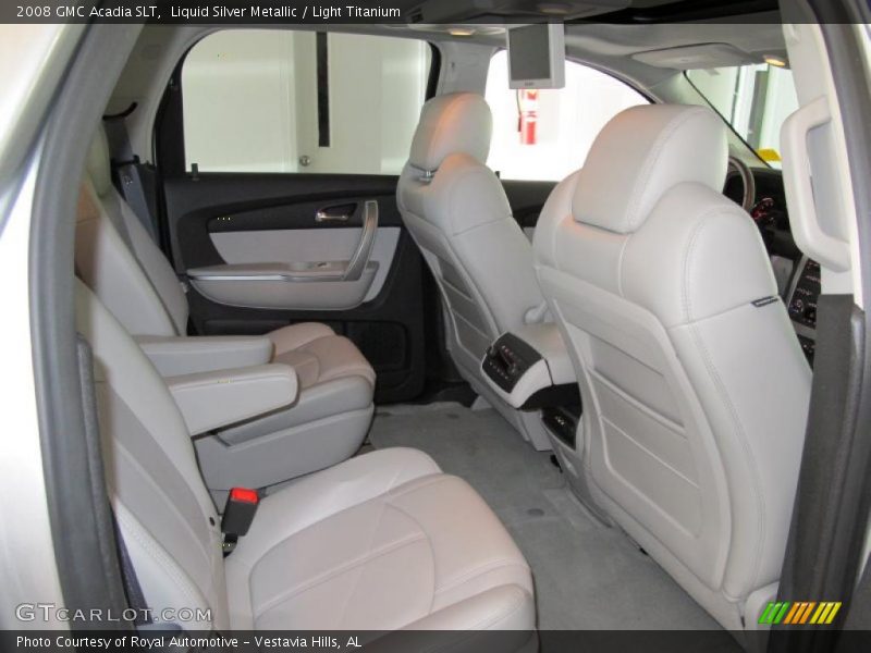 Liquid Silver Metallic / Light Titanium 2008 GMC Acadia SLT